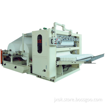 OK-ZDJ 6T semi auto Facial Tissue Folding Machine